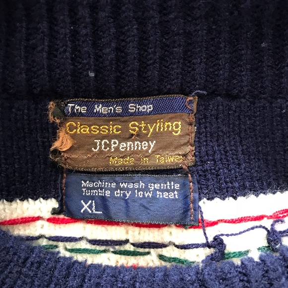 Vintage JCPenny Ski Sweater - Picture 6 of 6